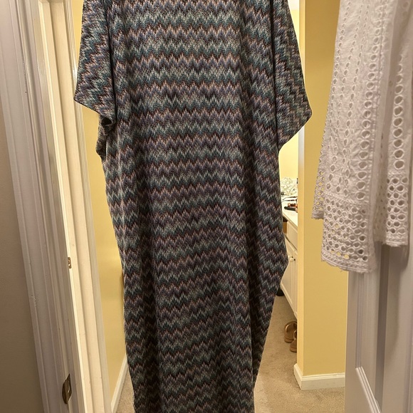 Almost new, worn two or three times, maxi kaftan. Excellent condition! - Picture 3 of 4